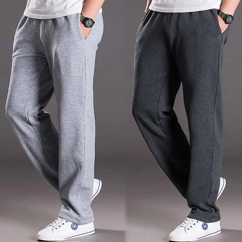 grey baggy joggers mens