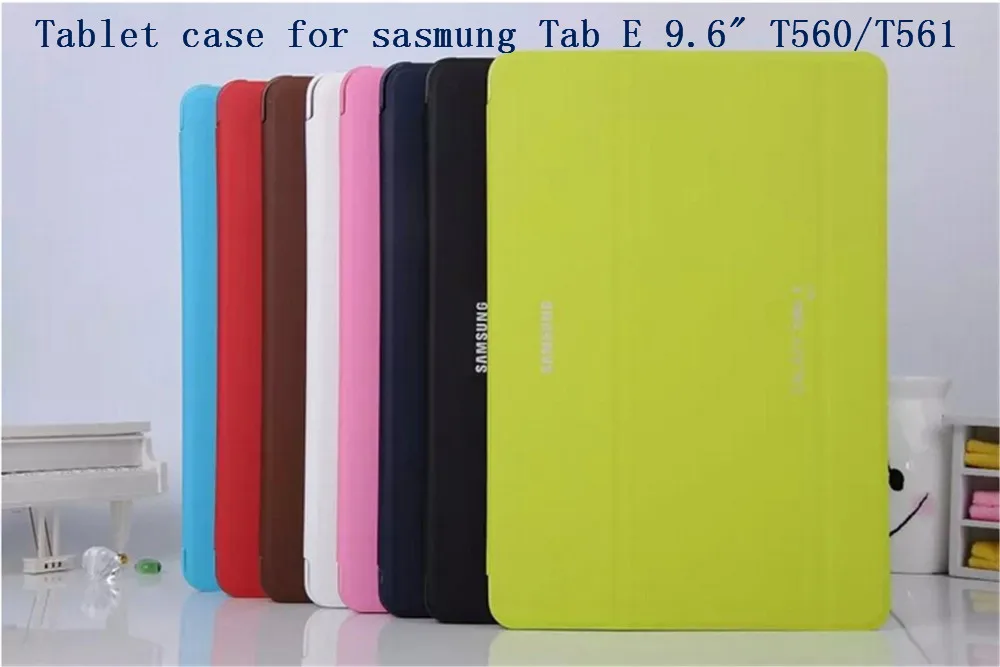 Новый Бизнес разумная роскошь искусственная кожа Чехол для Samsung Galaxy Tab E 9 6 T560 561