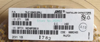 

TAJC156K016RNJ CAP TANT 15UF 16V 10% 2312 Tantalum Capacitors Size C 100pcs