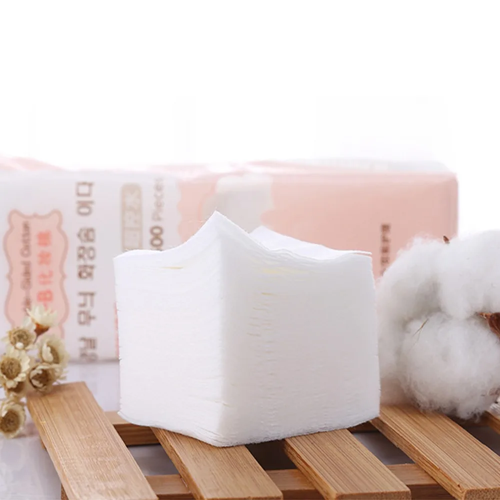1 Box Cotton Pads Makeup Wipes Organic Makeup Cotton Pad Facial Remover Sheet Cosmetic Organic 