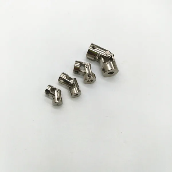 

4PC Metal Universal Joint 2-2mm 2-3mm 2-4mm 3-3.17mm Shaft Coupling for DIY Model Car/Boats Motor Axle Connector