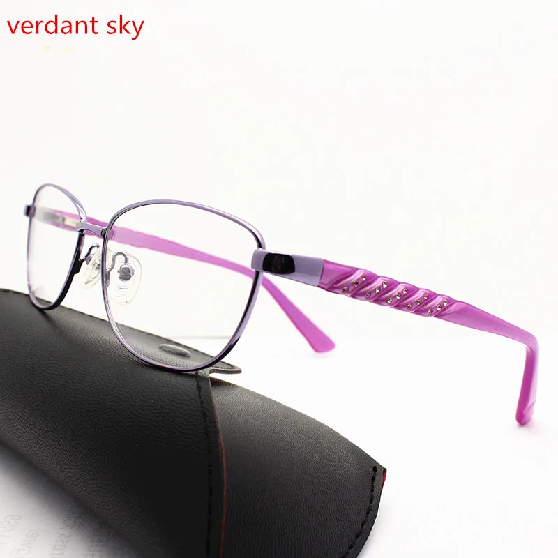 2017 Retro Latest acetate glasses legs Fashion Eyeglasses Frame Brand Designer Women Business