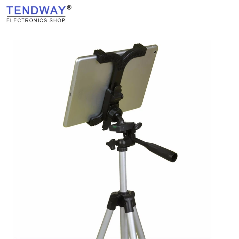 Tendway Tablet PC Holder Stand Selfie Stick Tripod Mount for Ipad Stand