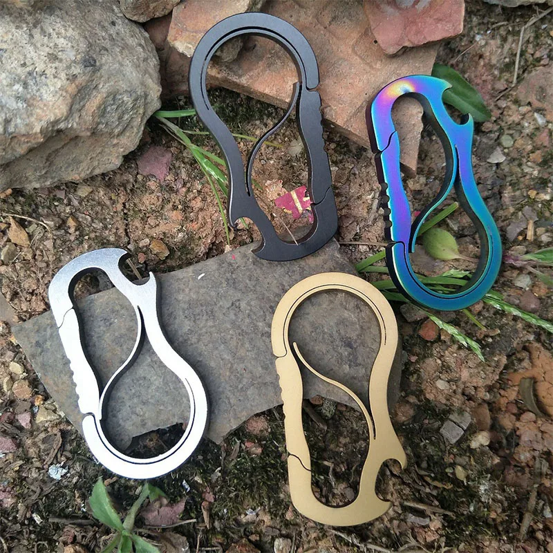 EDC-Carabiners-Buckles-Hooks-Quickdraws-CNC-Key-Chain-Holder-Snap-Bottle-Opener-Outdoor-Hiking-Camping-Multi (1)