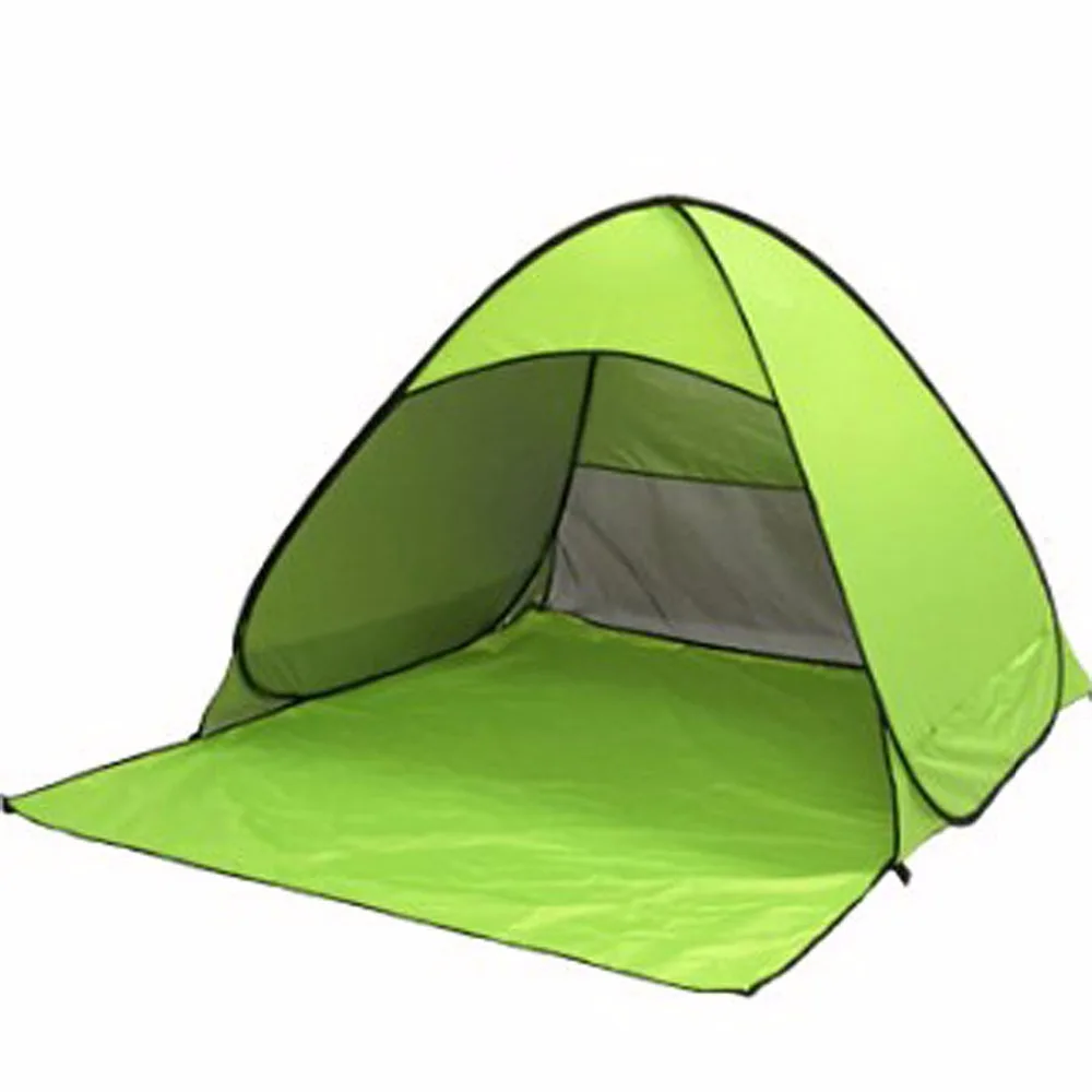 1 2 Person Beach tent quick open automatic fishing tents Anti UV Sun