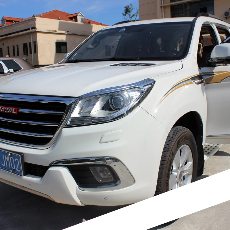 Lsrtw2017 abs автомобильные фары хромированные отделки для great wall haval H9 2015 2016 2017 2018
