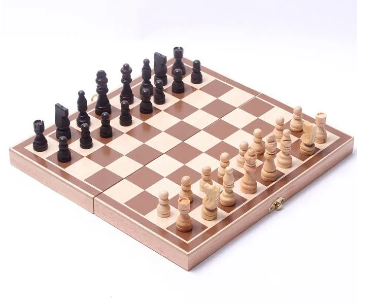 De Xadrez Jogo de Tabuleiro De Madeira