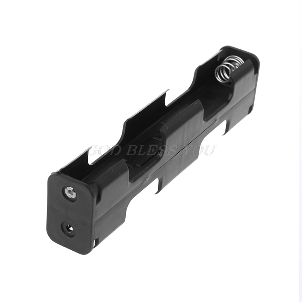 

Battery Holder 4 x AA Long Strip Back Case 6V Dual Layers Double-sided Box 9V Button Storage Container Soldering Connecting