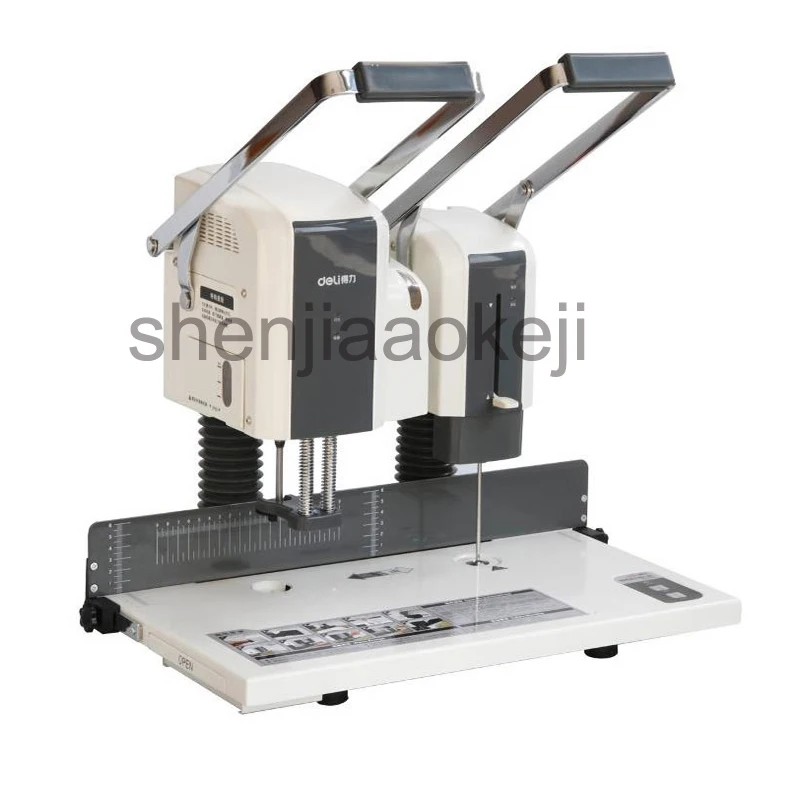 3879 semi automatic financial binding machine accounting documents