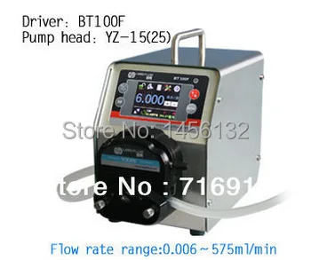 

BT100F YZ15 touch screen Intelligent Dispensing Dosing Peristaltic Pump Precise Control Liquid Lab Tubing Pump 0.006-420ml/min