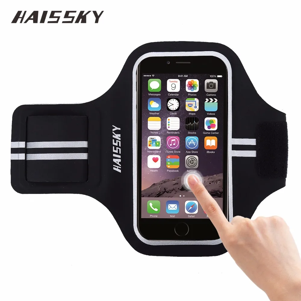 

5.5" Fashion Sport Arm Band Cover For iPhone 6 6S 7 8 Running Armband Gym Protecor Arm Holder Pouch Phone Case For Huawei Xiaomi