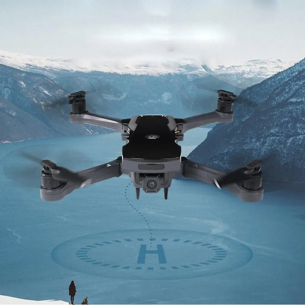 CG033 فرش FPV Quadcopter مع 1080 P HD WiFi كاميرا ذات محورين RC هليكوبتر طوي RC Drone GPS Drone 20 دقيقة تحلق الوقت