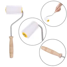 Укупорка игольчатый ролик деревянная ручка пчелиный мед расческа извлечение инструмент оборудование для пчеловодства магазин UYT