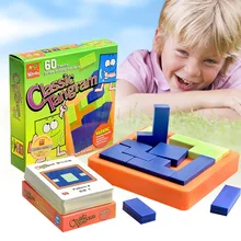 Quality Classic IQ Tangram Puzzle Logic Mind Brain Teaser Educational Puzzles Game Toys for Children Kids