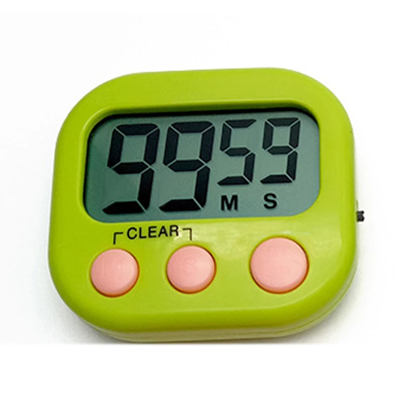 

LED Digital Kitchen Countdown Timer Stand Kitchen Timer Practical Cooking Timer Alarm Clock