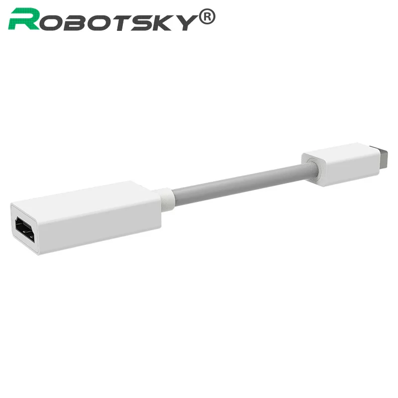 Mini DVI Male to HDMI Female Extension Converter Adapter cable HD 1080P For Apple Macbook