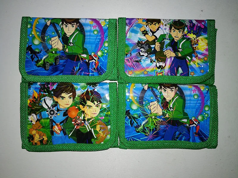 

12Pcs Ben 10 Coin Purse Cute Kids Cartoon Wallet Bag Pouch Children Purse Small Wallet Party Birthday Gift