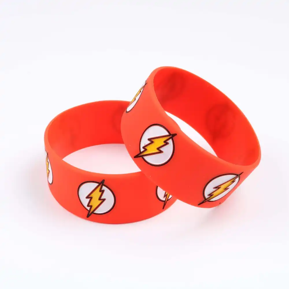 Detail Feedback Questions About The Flash Men Silicone Bracelet Dc The Flash Men Silicone Bracelet Dc Comic Character Wristband Superhero Red Bracelets Ager Women