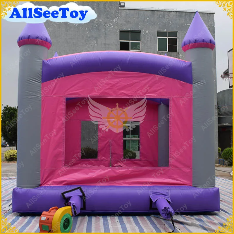 inflatable pink and purple