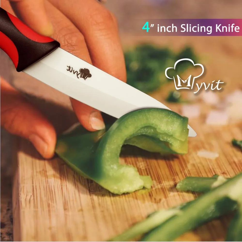 Ceramic Knife Kitchen Knives 3 4 5 6 inch with Peeler Chef Paring Fruit Vegetable Utility Slicer Knife White Blade Cooking Set Ceramic Knife Kitchen Knives 3 4 5 6 inch with Peeler Chef Paring Fruit Vegetable Utility Slicer Knife White Blade Cooking Set