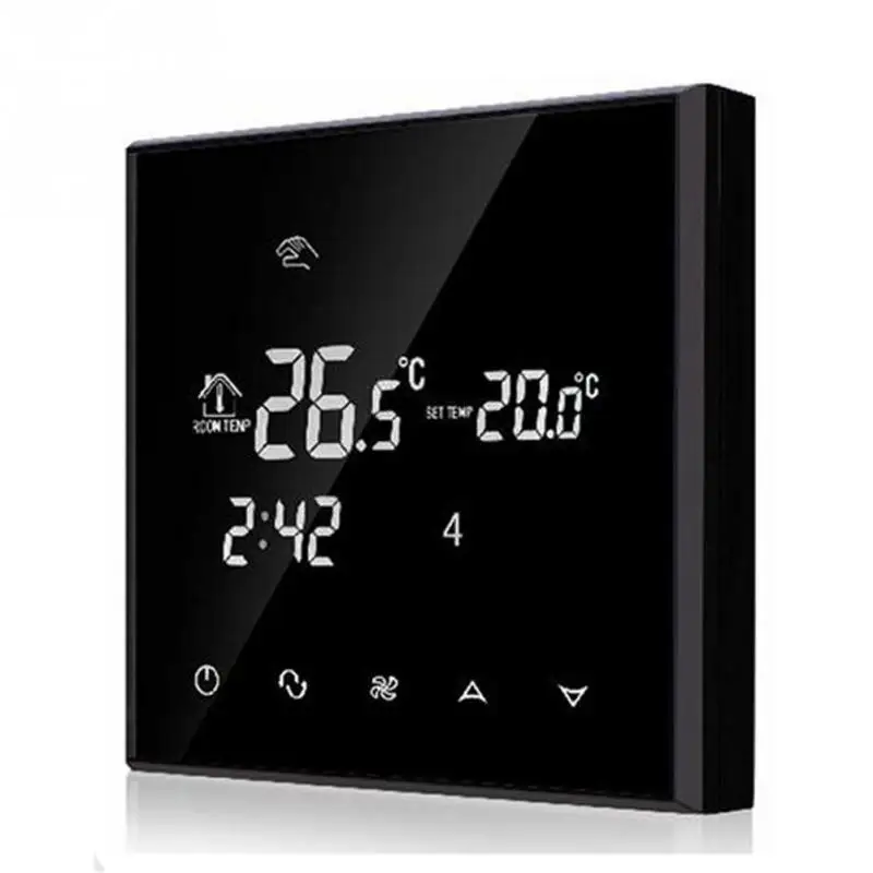 

HY03WE Weeks Programming Temperature Controller Electric Heating Board Carbon Crystal Thermostat