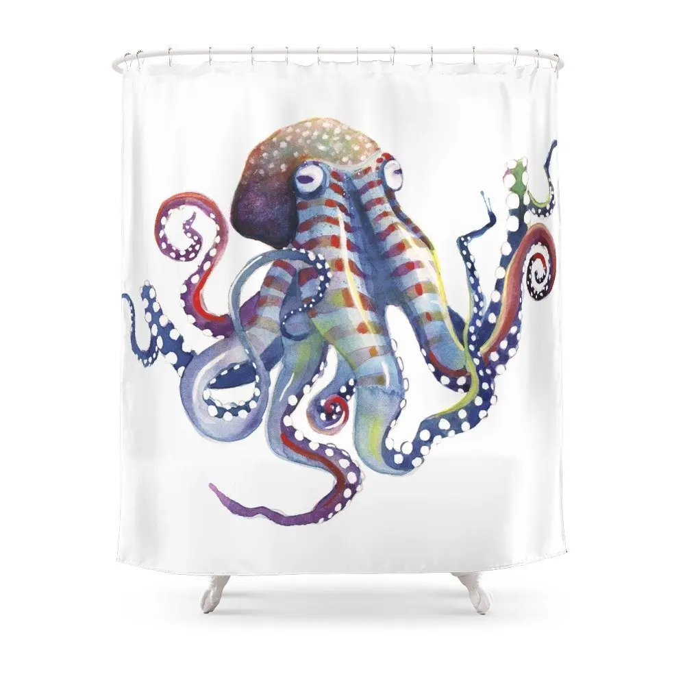 Octopus Shower Curtainin Shower Curtains from Home & Garden on