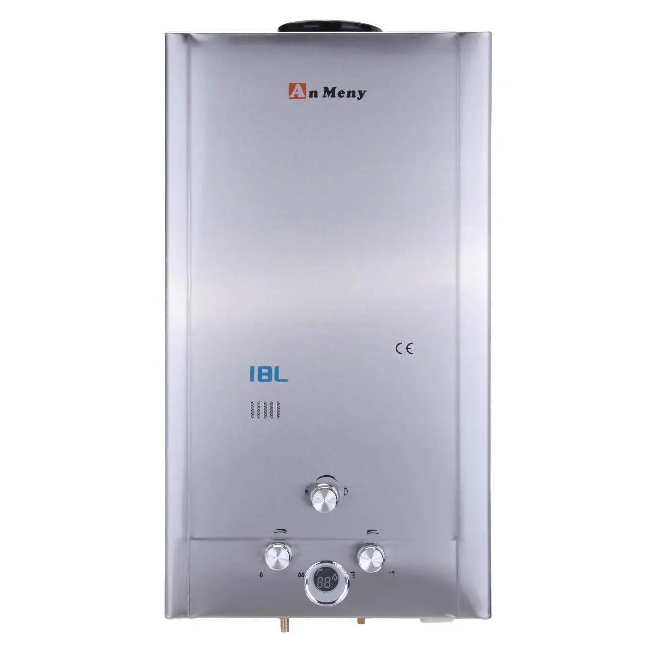 Быстрая доставка 18L Tankless пропана LPG газовый котел водонагреватель 5GPM цифровой