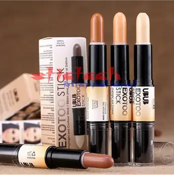 

by ems or dhl 200pcs Bling Highlighter stick All Over Shimmer Highlighting Powder Creamy Water-proof Silver Shimmer Light