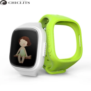 New Smart Baby Watches GPS Safe Anti-Lost Monitor Children Watch Touch Screen SOS Call Location Device Cartoon Watch for Kids A6