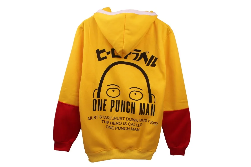 One Punch Man толстовки Oppai кофты с капюшоном героями мультфильмов Сайтама одежда для