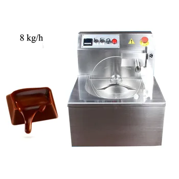 

8 KG/H used chocolate tempering machine chocolate with 650W