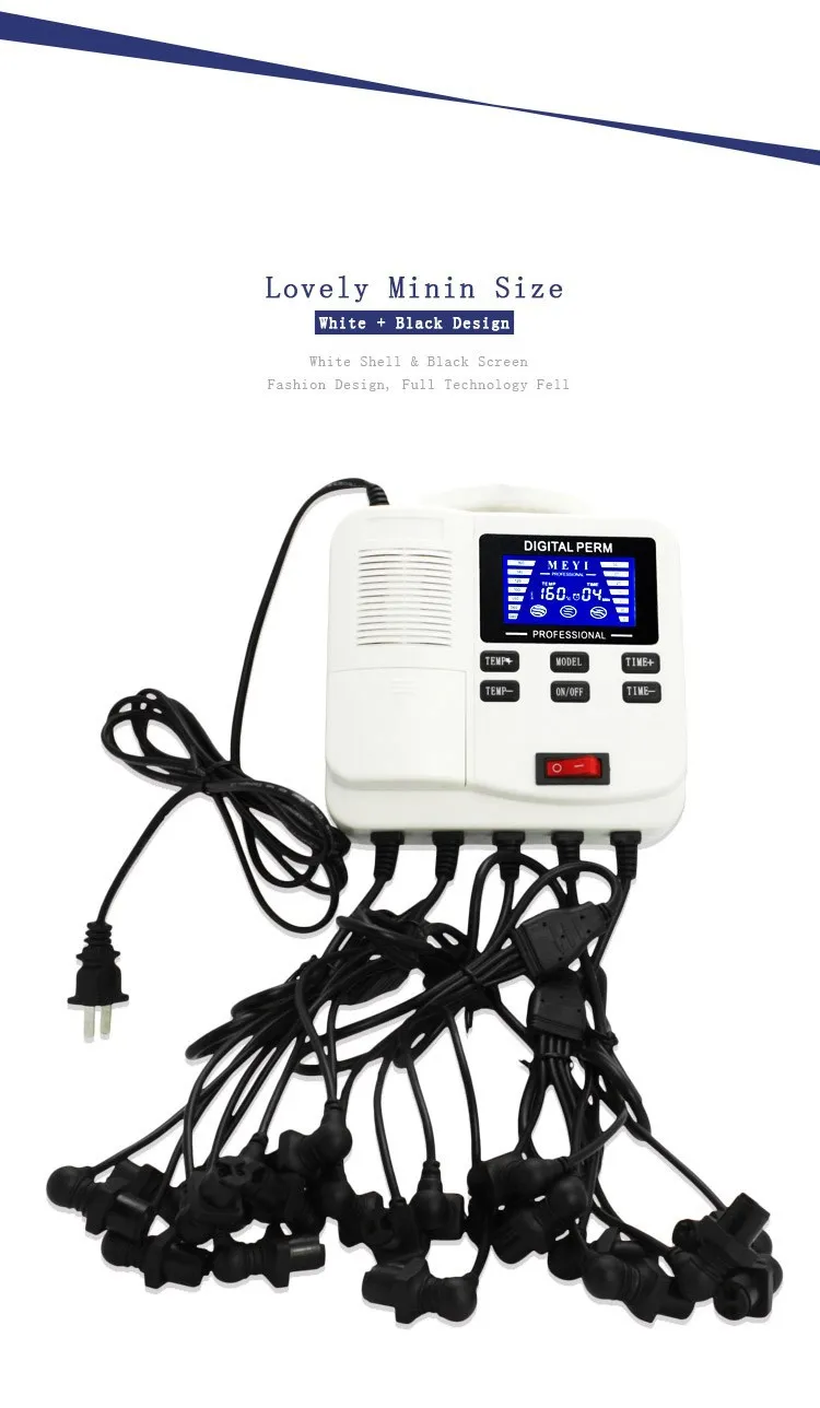 Atualize o Uso Máquina de Ondulação do Cabelo Doméstico Mini Digital Portátil Perm Quente 220 v só 3 Beleza e saúde