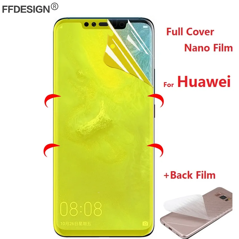

Full Cover TPU Nano Screen Protector Film Foil For Huawei Mate 20 Lite Pro 9 Mate 10 Lite Pro (Not Glass) Screen Protection Foil