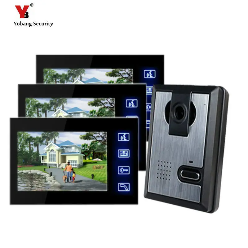 Yobang Security Freeship7 Inch Door Monitor Video Home Door