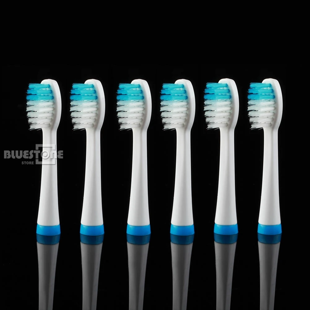 

6pcs Portable Sonic Electric Toothbrush Replacement Heads Traval Cleaning