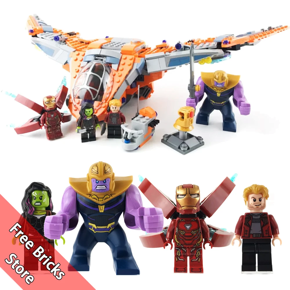 SY1043 07103 Compatible  Marvel 76107 Super Heroes Thanos Ultimate Battle Avengers Infinity War Iron Man Minifigs Figures