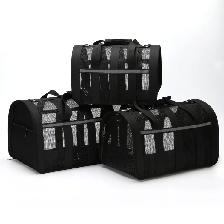 S/M/L складной Оксфорд Pet Carrier щенок кошка Открытый Дорожная сумка для маленьких