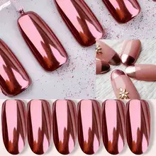 

Flakes Mirror Powder Dust Sequins Nail Art Glitter Galaxy Decoration Tips Tools Manicure With Stick