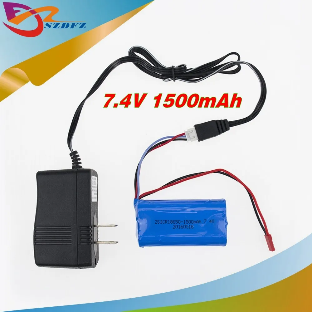 США/Китай зарядное устройство 7 4 V 1500Mah 18650 15C литий ионный аккумулятор части для MJX