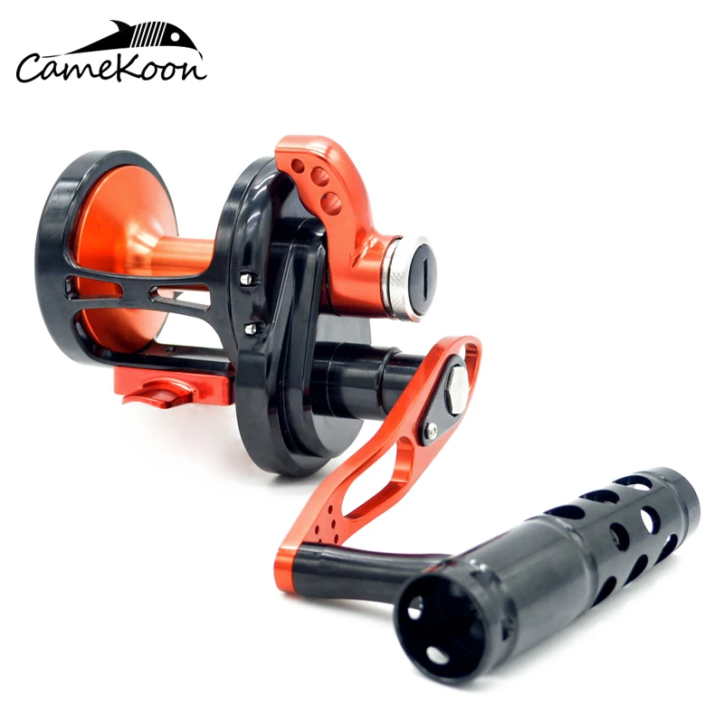 “ Superior de Metal 1 Cheia Fiação Pesca Carretel