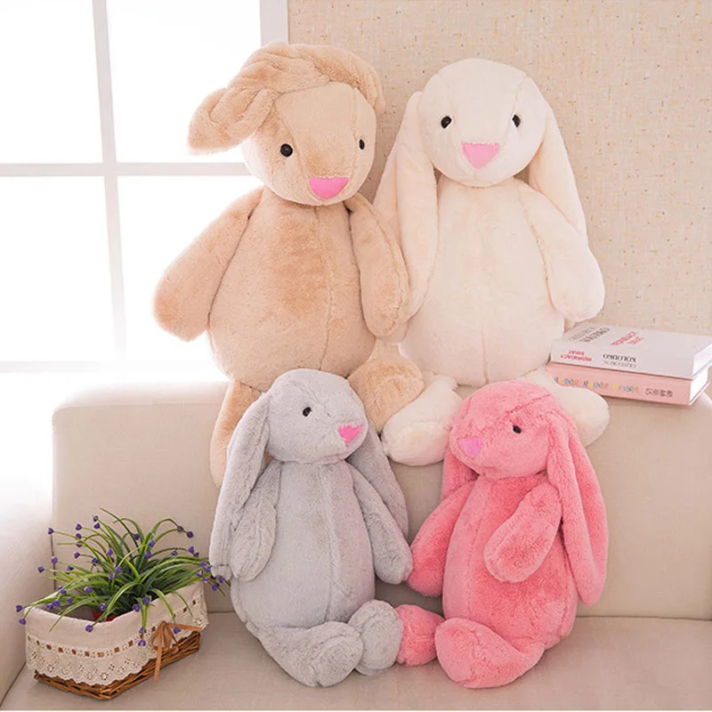 

Hot Animal Rabbit Doll Plush Toy Baby Kids Sleeping Soft Comfort Stuffed Toy 28cm/11.02inch Home Party Christmas Birthday Gifts