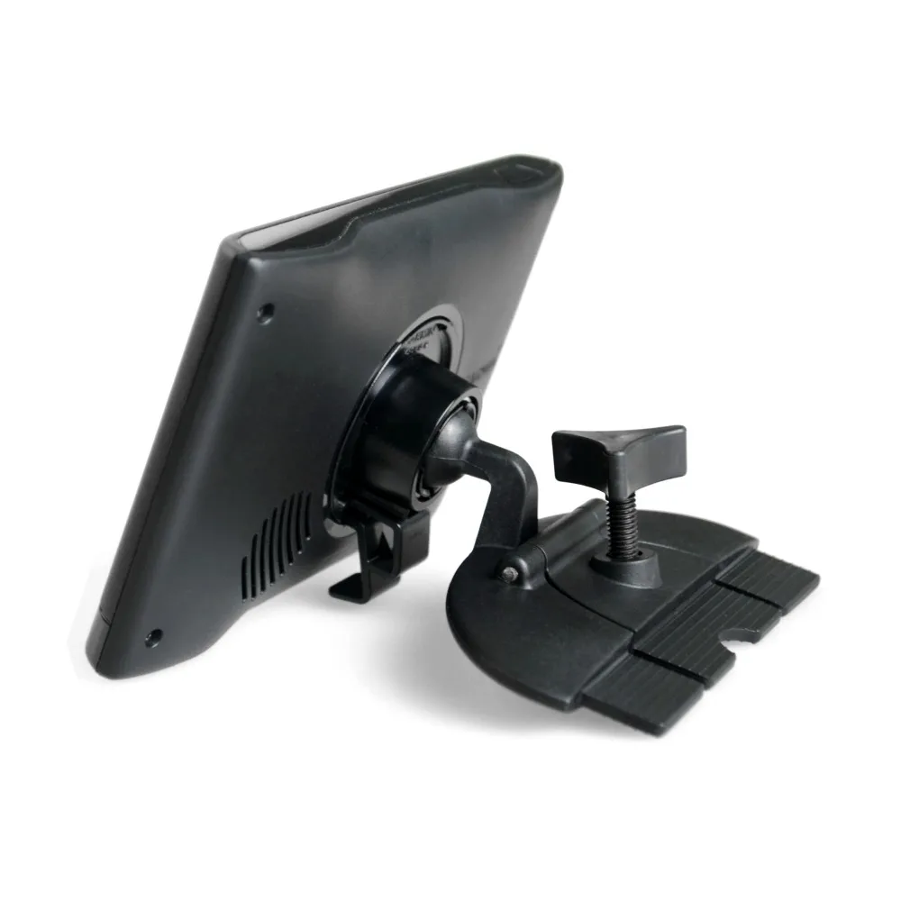 APPS2Car Support GPS Garmin Nuvi Série à Lecteur CD Rotatif 360°, aussi pour iPhone 6s plus 6 5s 5c 5 4s 4 Samsung Galaxy s5s4s3 Note LG Sony HTC et autres Andoird Smartphones1