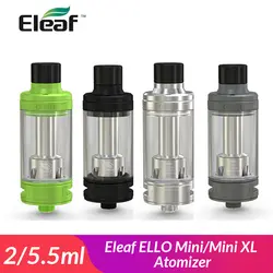 Оригинальный eleaf ELLO мини/мини XL распылитель с 2 мл/5,5 мл емкость HW1 одноцилиндровый/HW2 катушка E-резервуар для сигареты распылитель