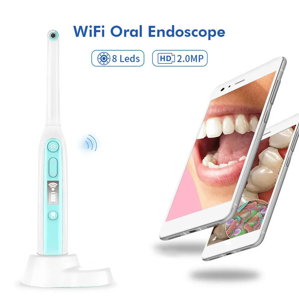 2000 м WiFi HD USB Intra Oral Dental интраоральный аппарат для стоматолога и пероральный