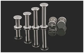 

Riveted female screws Electroplating Nickel Bench Tape Book screws Butt screws Nuts Rivets Photo Album Docking Screws