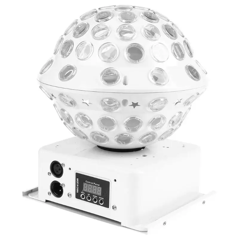 

High Brightness Professional 30W RGB LED Crystal Magic Ball Stage Lamp Laser Light KTV Disco Flashing Light Party Lighting