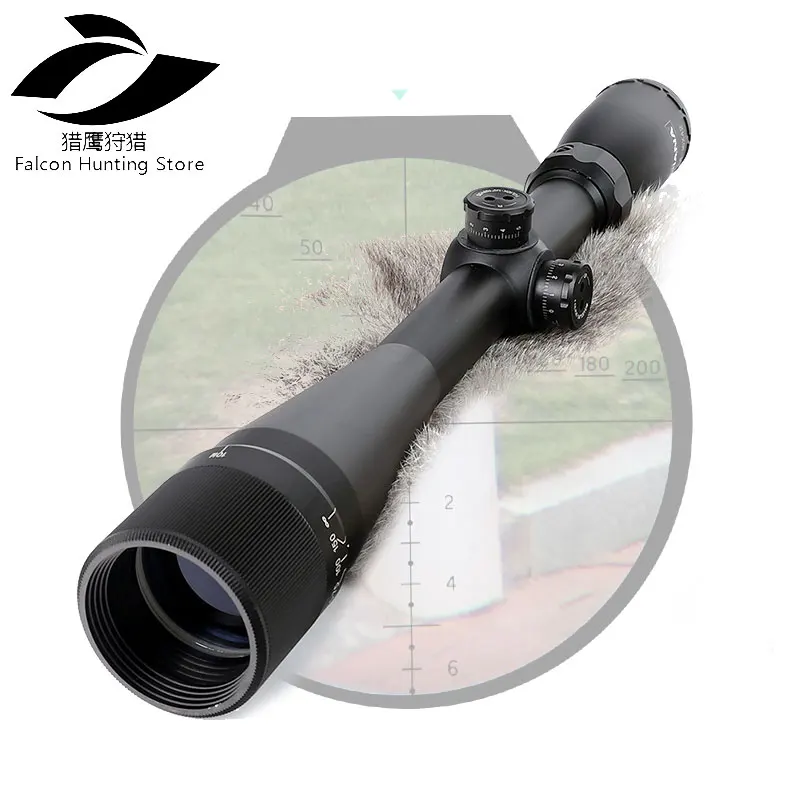 

Hunting Rifle Scope 4-16X42 AO Riflescope Mil Dot Reticle Optical Sight