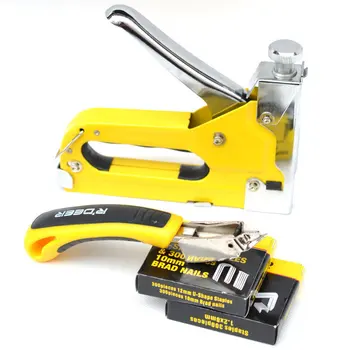 

Hand Tools Multifunction Manual nailing machine Nail Gun Staple Guns with nail puller for Packing/ Furniture