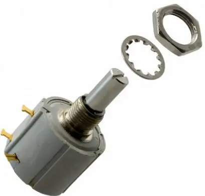

100% ORIGINAL 7286 R1K R2K R5K R10K R20K R50K R100K 2W Rotary Wirewound Potentiometer 7286R10KL.25 For BI x 5PCS