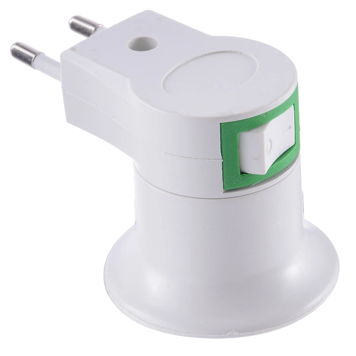 1pc E27 LED Light Lamp Bulbs Socket Base Holder EU Plug  Adapter With Switch Button Suit For Bulb LED Light For